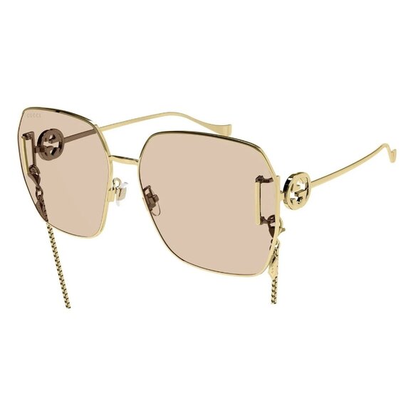 Gucci Accessories - NWT GUCCI SUNGLASSES WOMEN GOLD EYEWEAR GUCCI